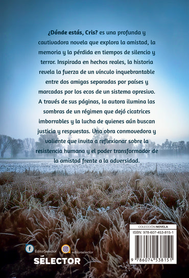 ¿Dónde estás, Cris?