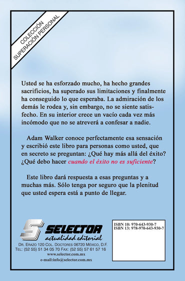 Cuando el éxito no es suficiente - Editorial Selector