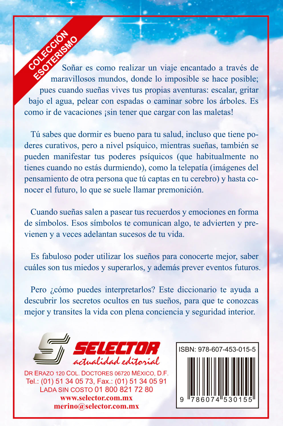 Diccionario de los sueños para adolescentes - Editorial Selector