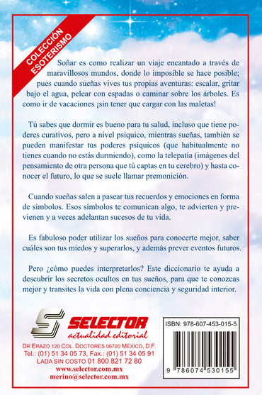 Diccionario de los sueños para adolescentes - Editorial Selector