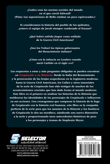 Crepúsculo y su historia - Editorial Selector