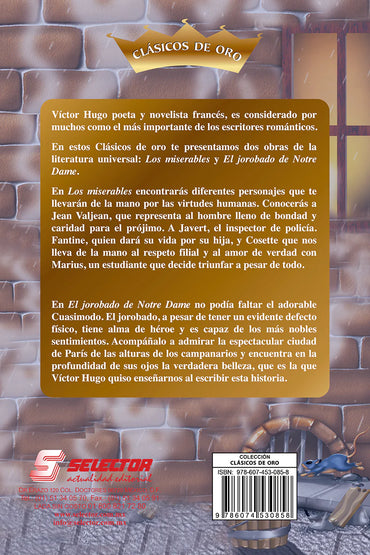 Jorobado de Notre Dame y Los miserables, El - Editorial Selector