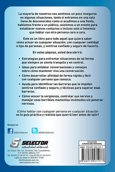 Cómo hablar con cualquier persona en cualquier situación - Editorial Selector