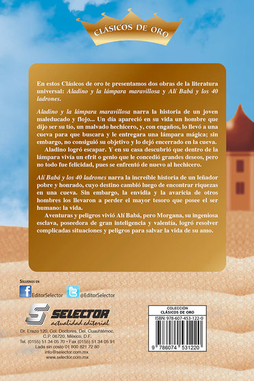 Aladino y la lámpara maravillosa y Alí Babá y los 40 ladrones