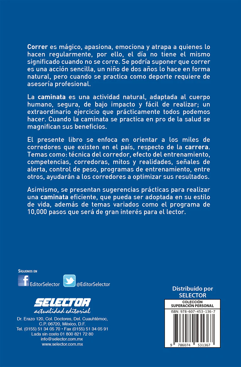 La magia de correr - Editorial Selector