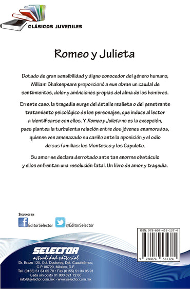 Romeo y Julieta - Editorial Selector