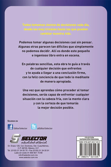 Cómo decidir - Editorial Selector