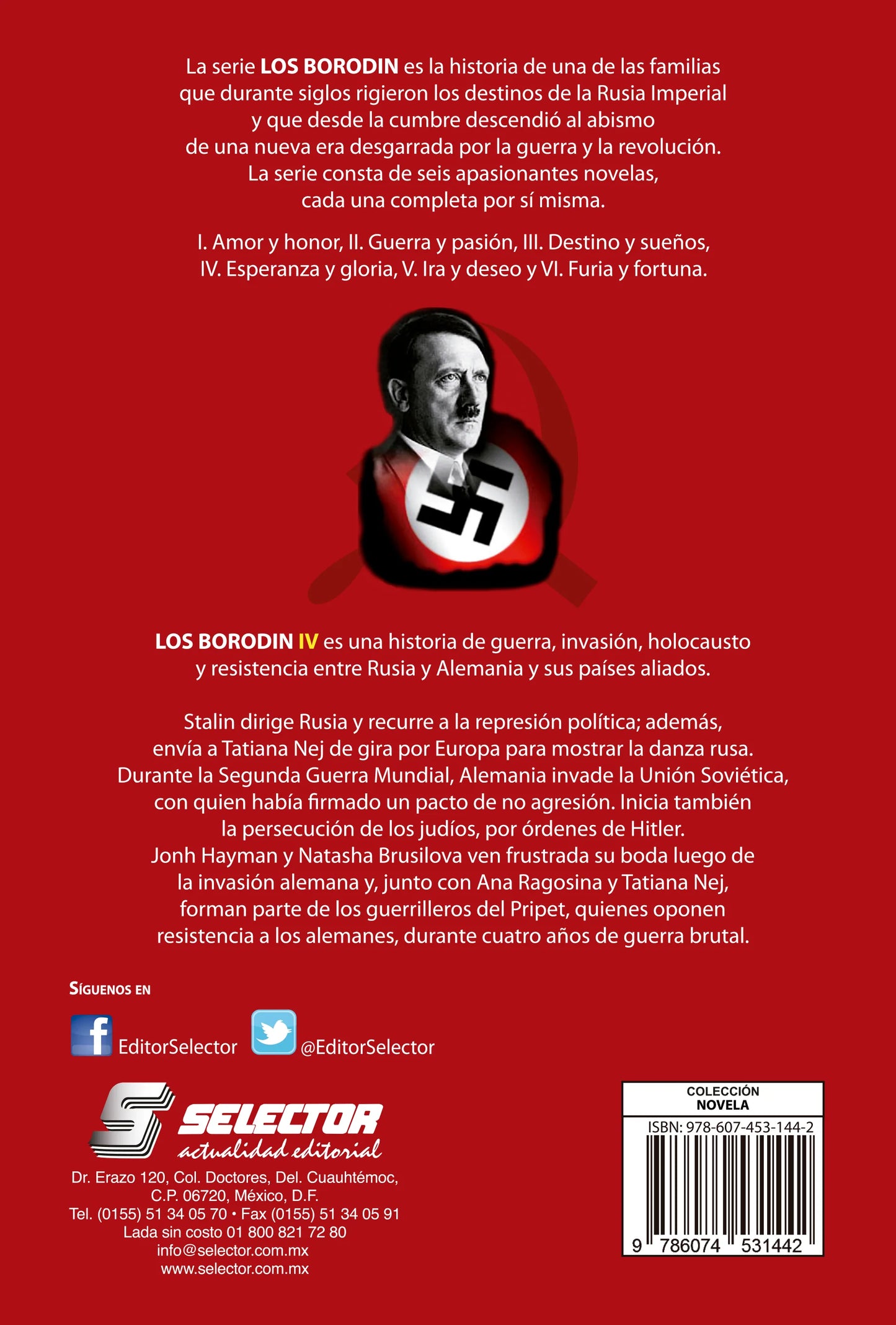 Borodin IV. Esperanza y gloria - Editorial Selector