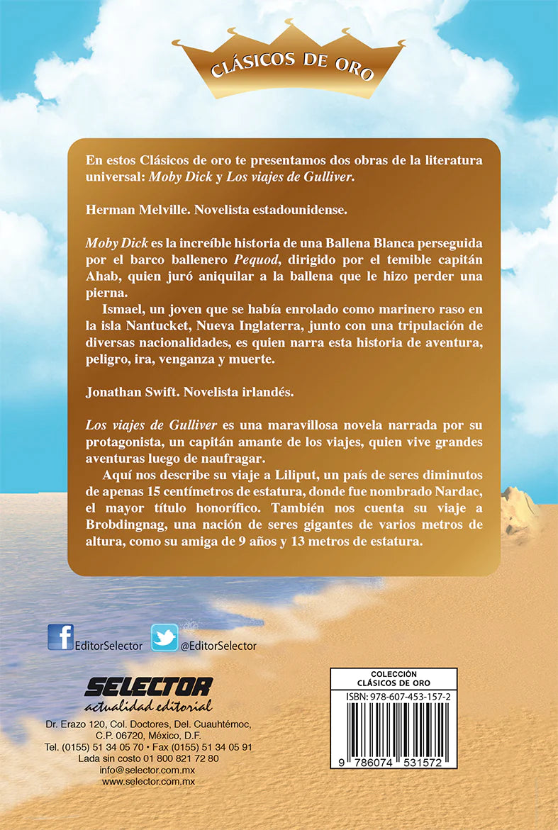 Moby Dick y Los viajes de Gulliver - Editorial Selector