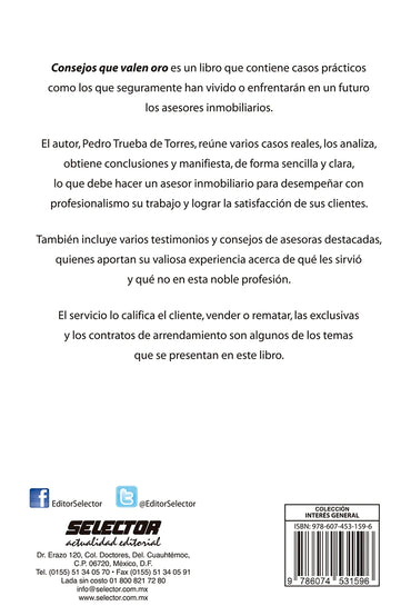 Consejos que valen oro - Editorial Selector