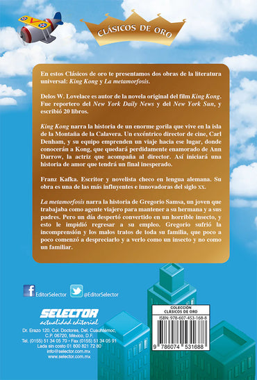 King kong y La metamorfosis - Editorial Selector