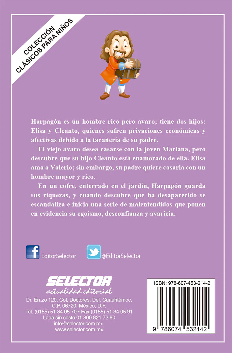 El avaro - Editorial Selector