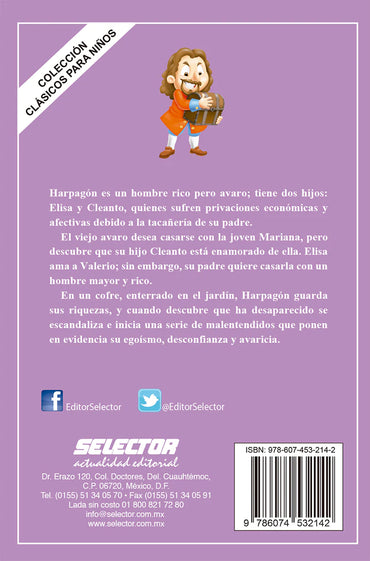 El avaro - Editorial Selector