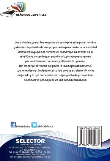 Rebelión en la granja - Editorial Selector