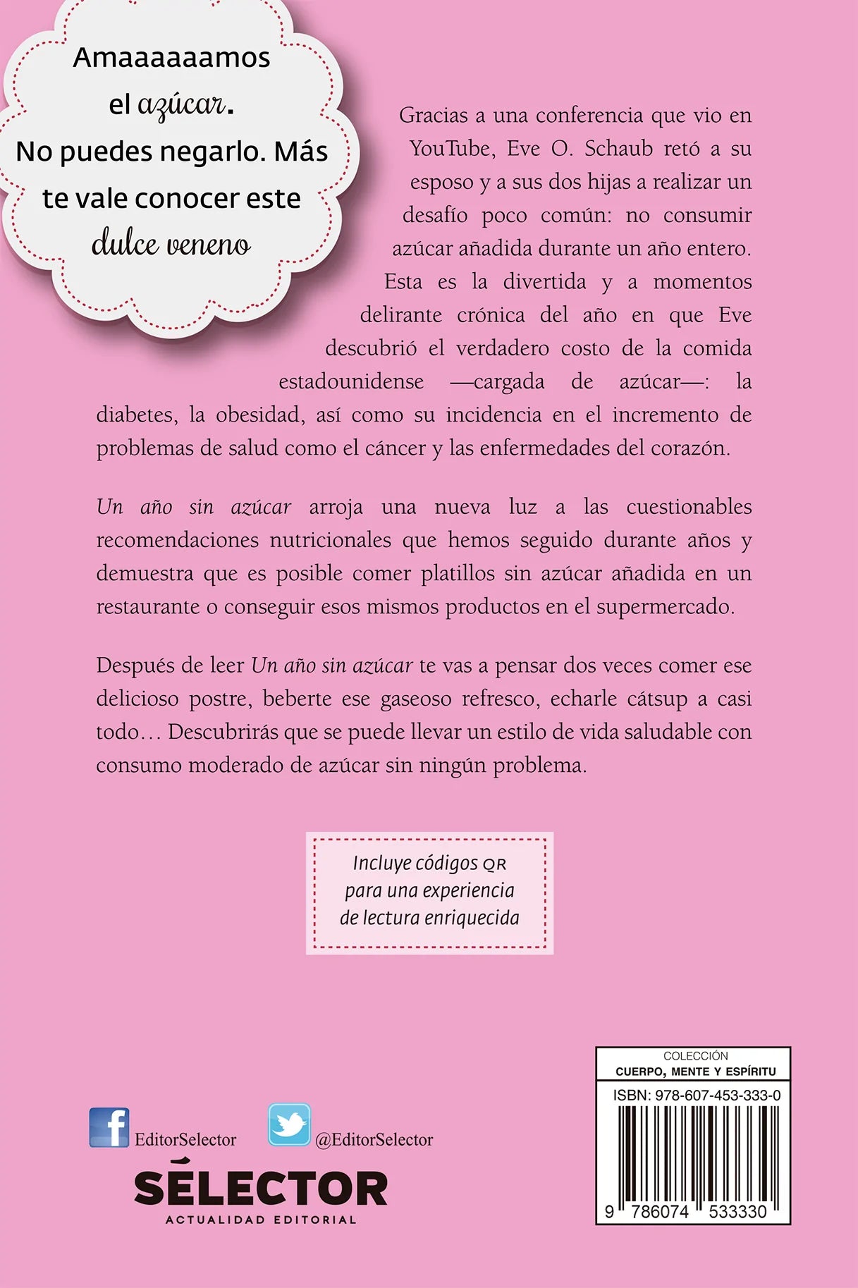 Un año sin azúcar - Editorial Selector