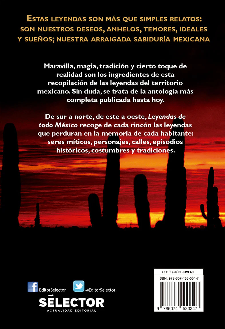 Leyendas de todo México - Editorial Selector