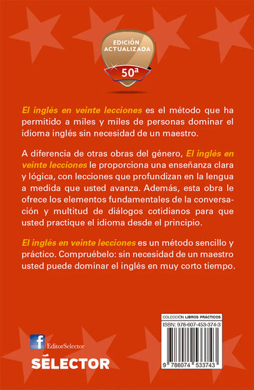 Inglés en veinte lecciones - Editorial Selector