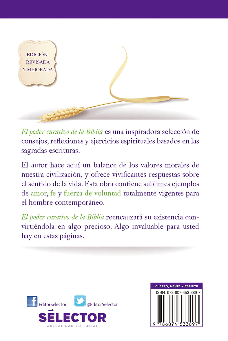 Poder curativo de la biblia, El - Editorial Selector