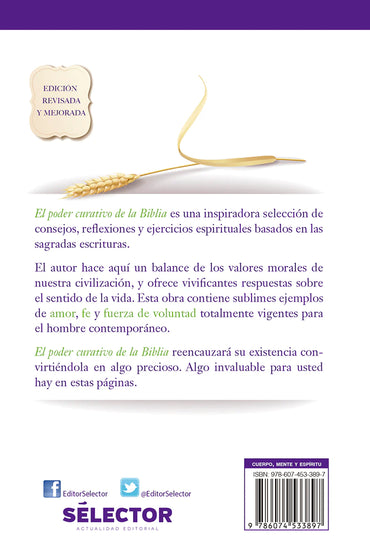 Poder curativo de la biblia, El - Editorial Selector