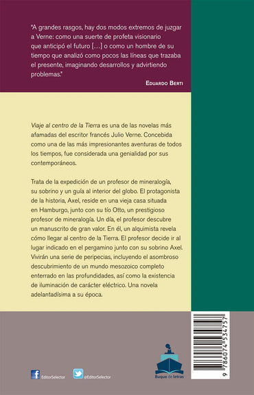 Viaje al centro de la Tierra - Editorial Selector