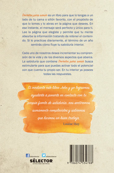 Decretos para sanar - Editorial Selector