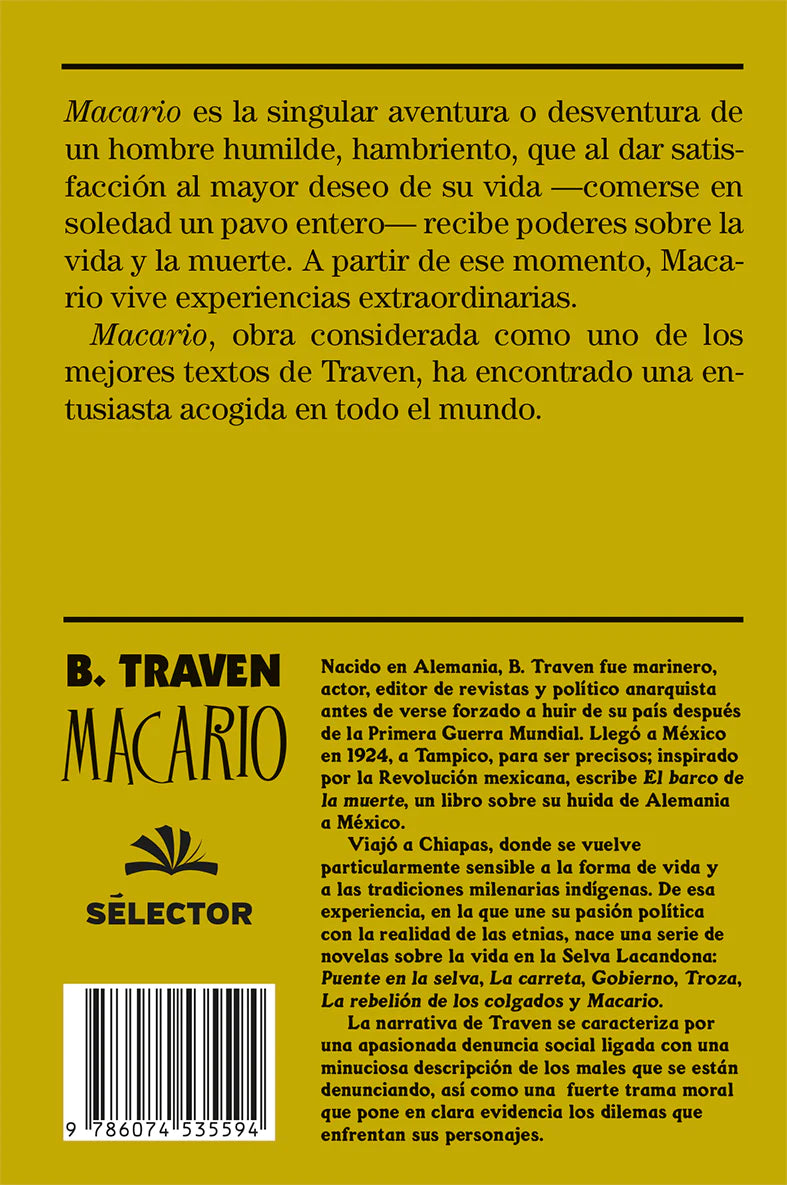 Macario - Editorial Selector
