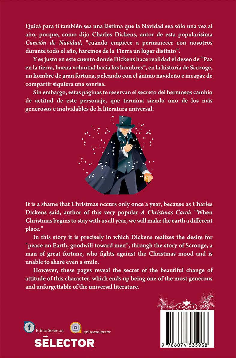 Canción de Navidad / A Christmas Carol - Editorial Selector