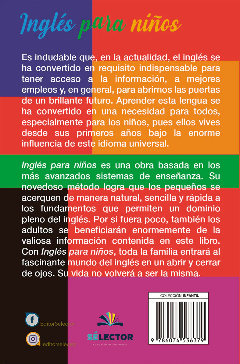 Inglés para niños - Editorial Selector