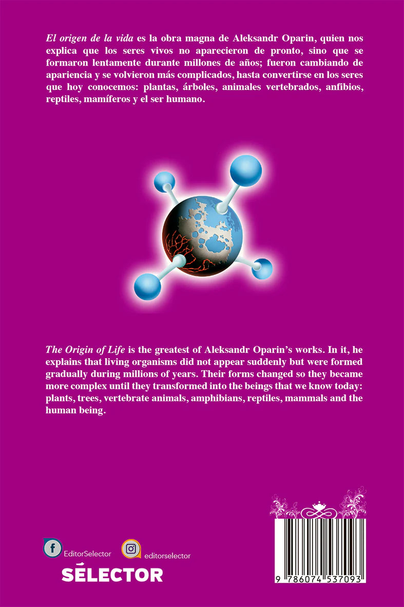El origen 
de la vida / The Origin of Life - Editorial Selector