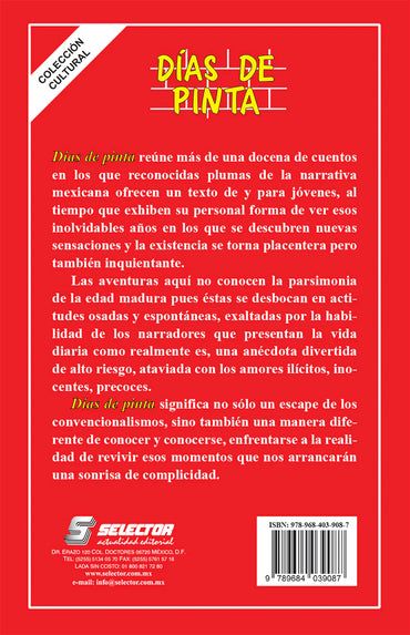Días de pinta - Editorial Selector