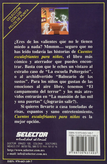 Cuentos escalofriantes para Niños - Editorial Selector