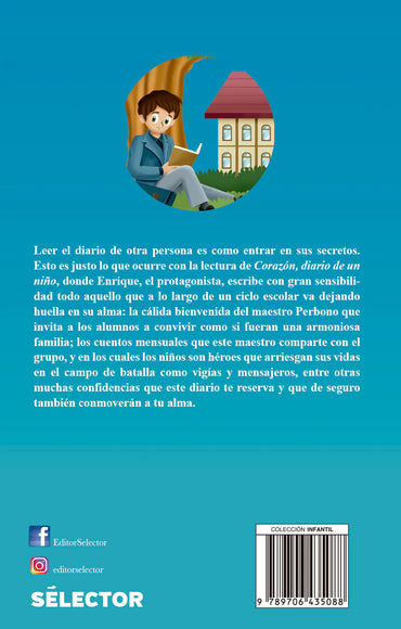 Corazón, diario de un niño - Editorial Selector