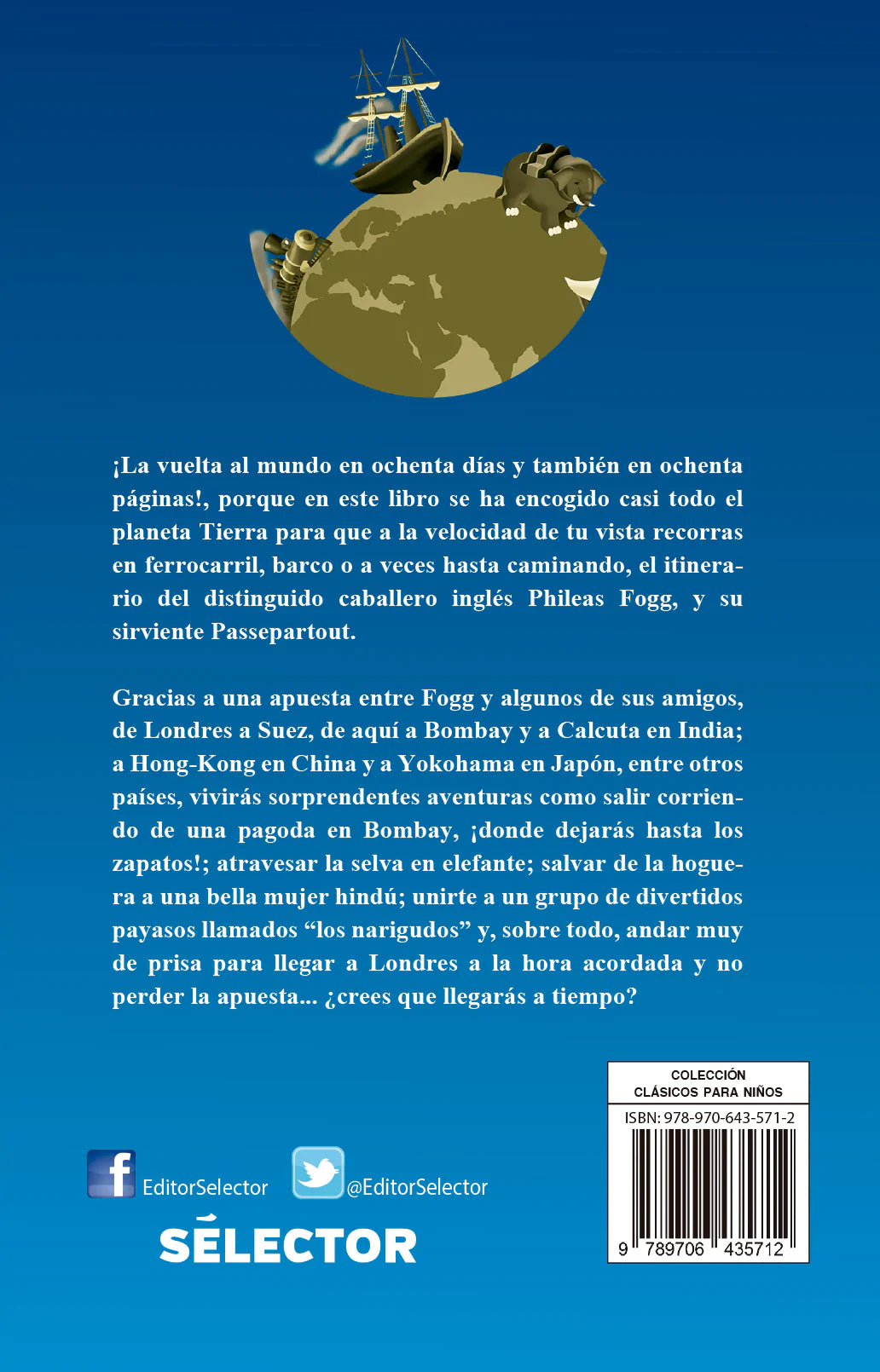 La vuelta al mundo en 80 días - Editorial Selector