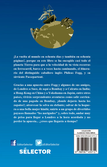 La vuelta al mundo en 80 días - Editorial Selector