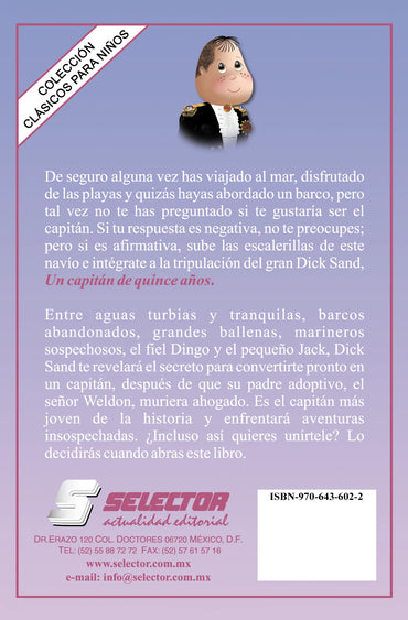 Un capitán de quince años - Editorial Selector