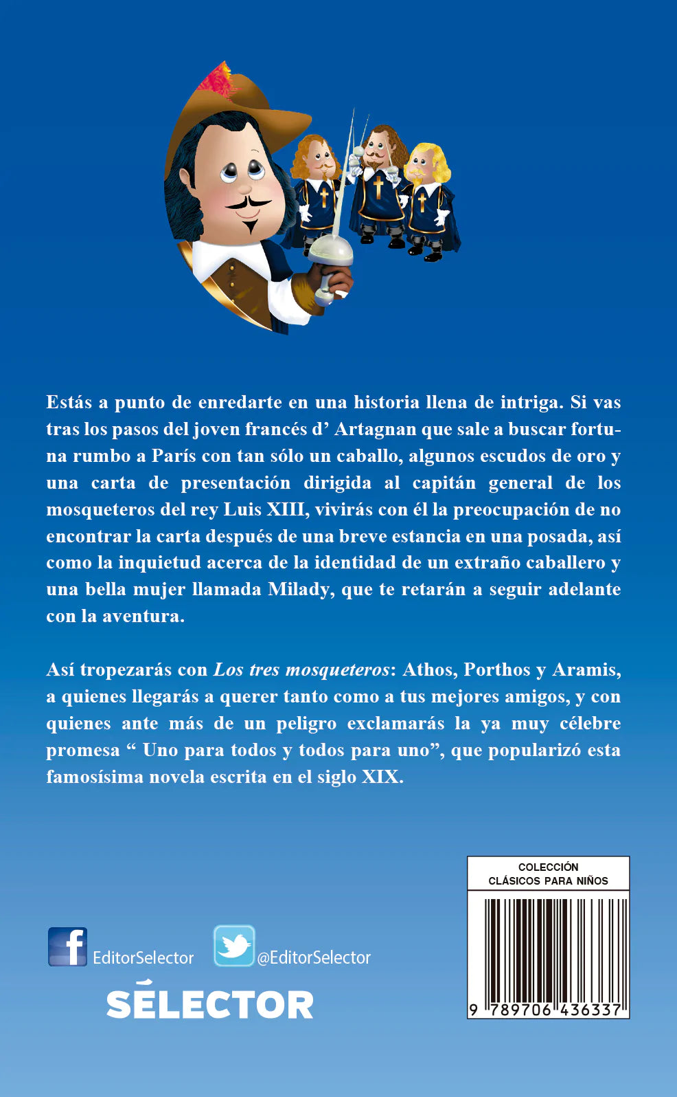 Los tres mosqueteros - Editorial Selector