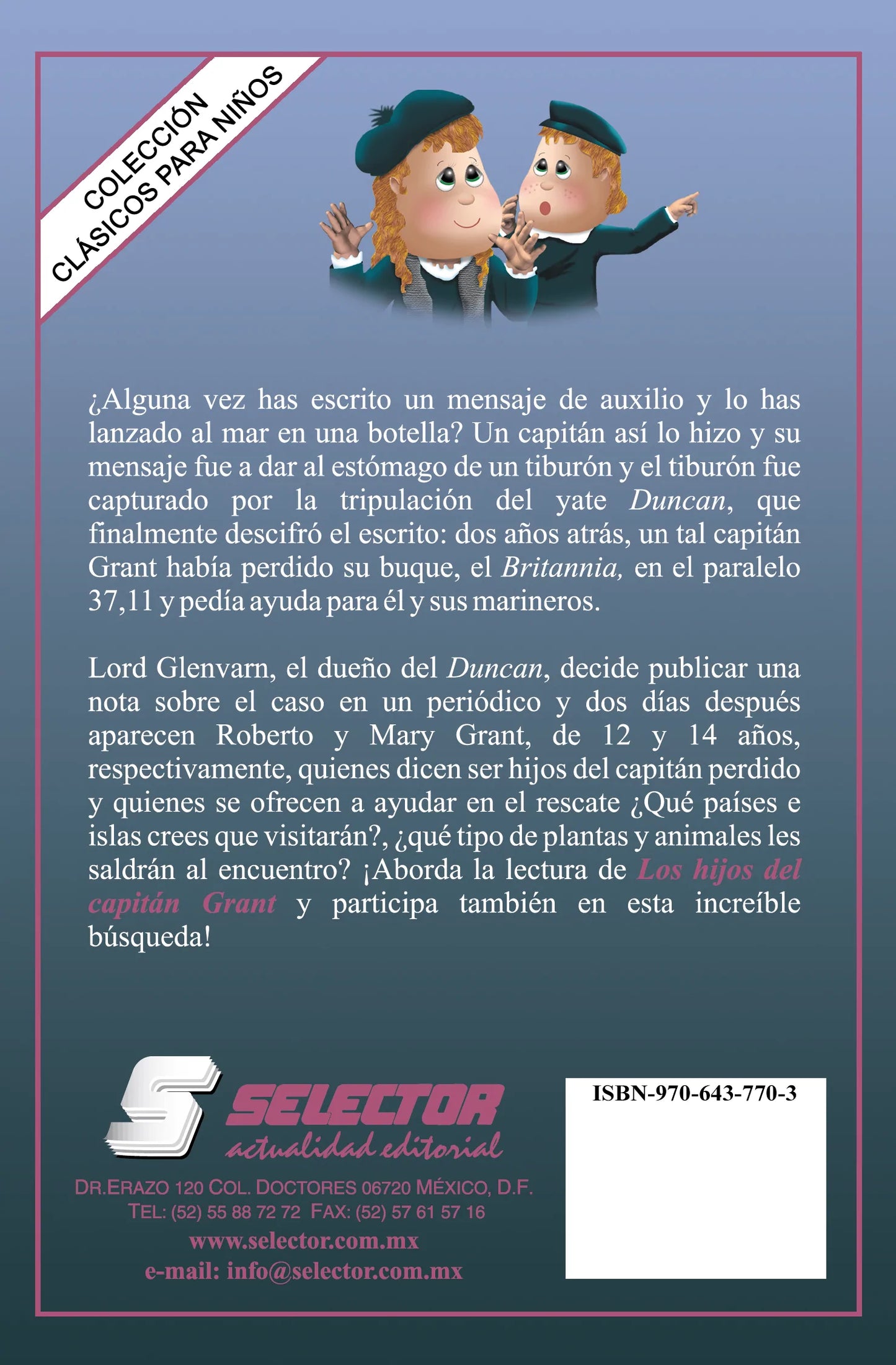 Los hijos del capitán Grant - Editorial Selector