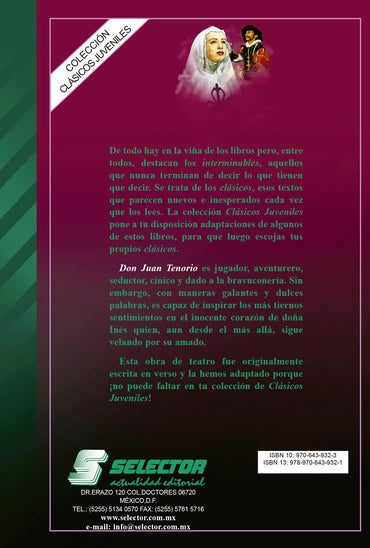 Don Juan Tenorio - Editorial Selector