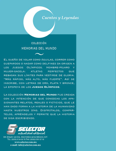 Cuentos y leyendas de los juegos olímpicos - Editorial Selector