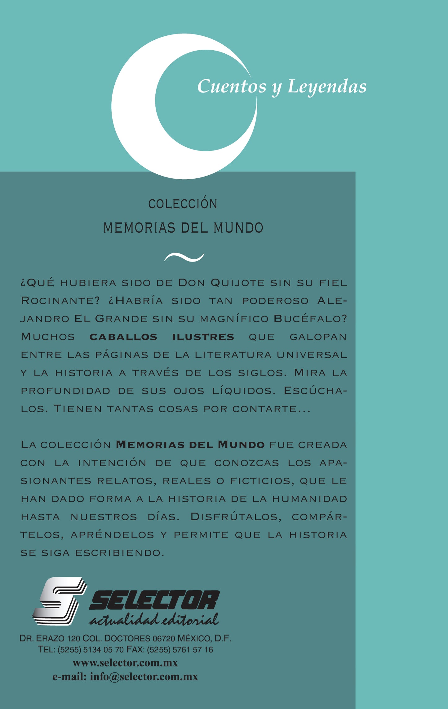 Cuentos y leyendas de los caballos ilustres