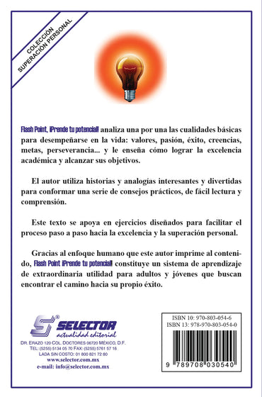 Flash Point, ¬°Prende tu potencial! - Editorial Selector