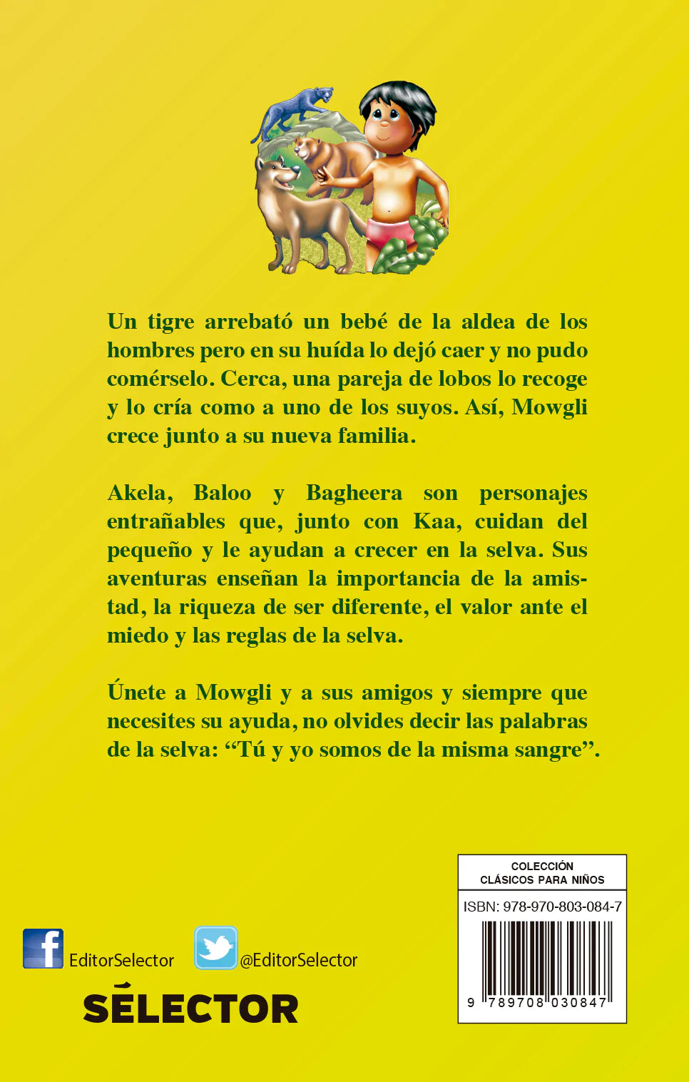 El libro de la selva - Editorial Selector