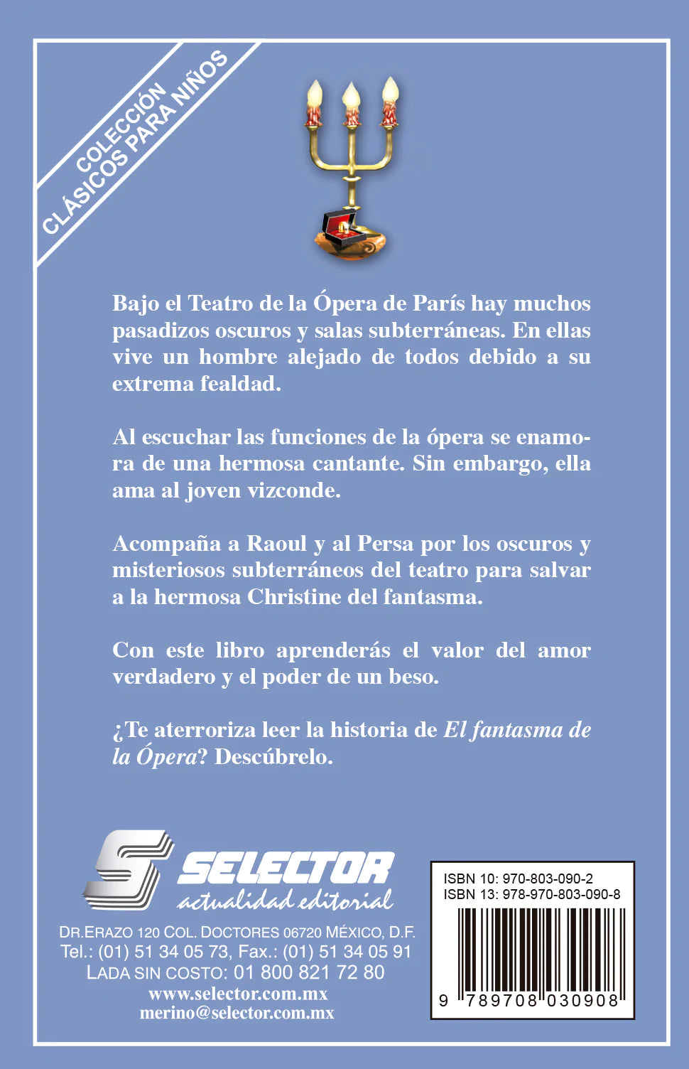 El fantasma de la ópera - Editorial Selector