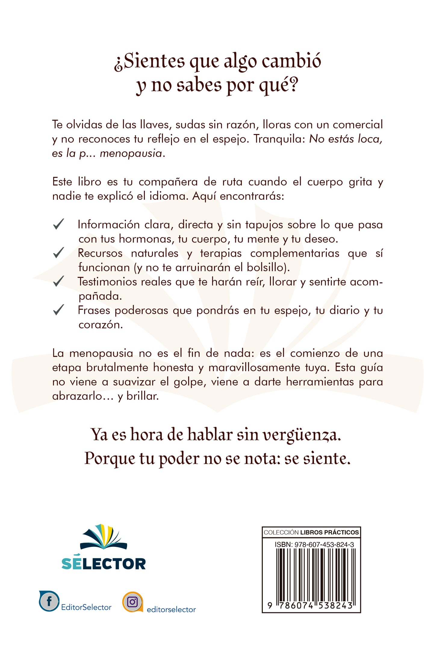 NO ESTOY LOCA, ES LA P... MENOPAUSIA