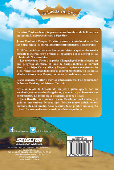 Ultimo Mohicano y Ben-Hur, El - Editorial Selector